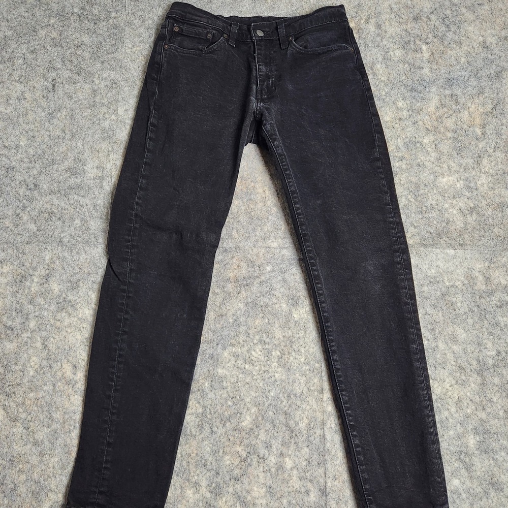 Levis 531 Slim Jeans Men 32x30 Black Denim Premium Quality Skater Punk Grunge